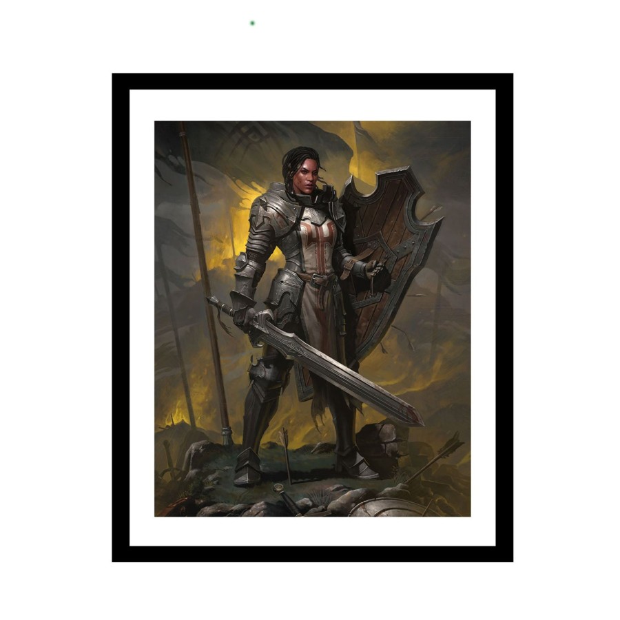 Books & Art Jondo | Diablo Immortal Crusader 16X20In Framed Print