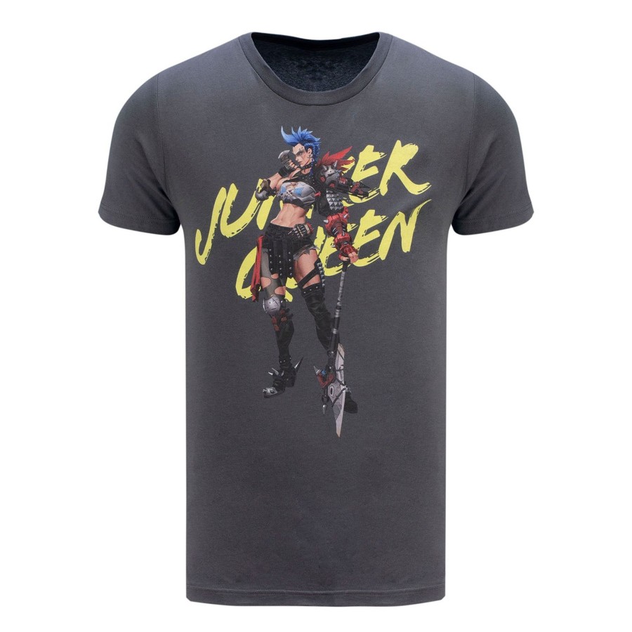 Apparel LGM | Overwatch 2 Junker Queen Grey T-Shirt