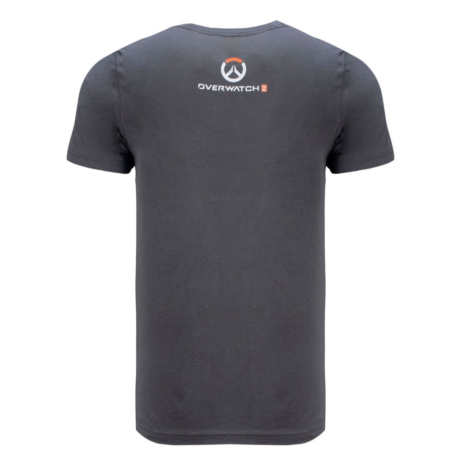 Apparel LGM | Overwatch 2 Junker Queen Grey T-Shirt