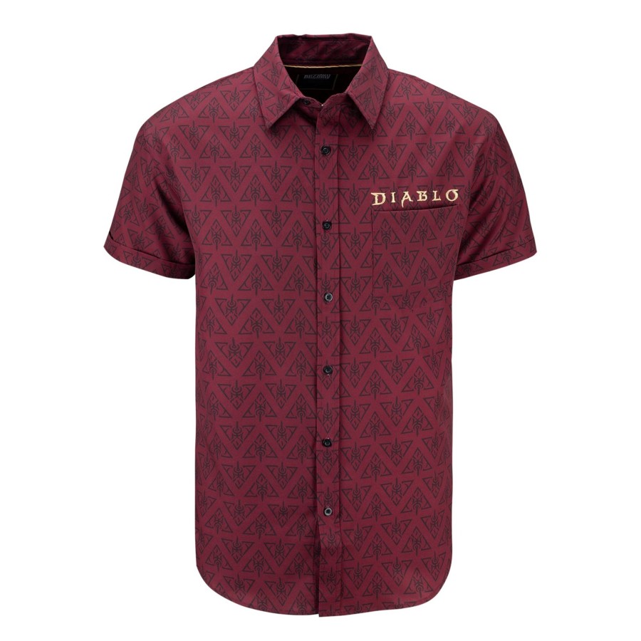 Apparel Thunderwear | Diablo Button-Up Red Shirt