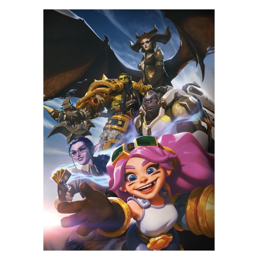 Books & Art Stickers and Posters | Blizzcon 2023 Commemorative Art Poster