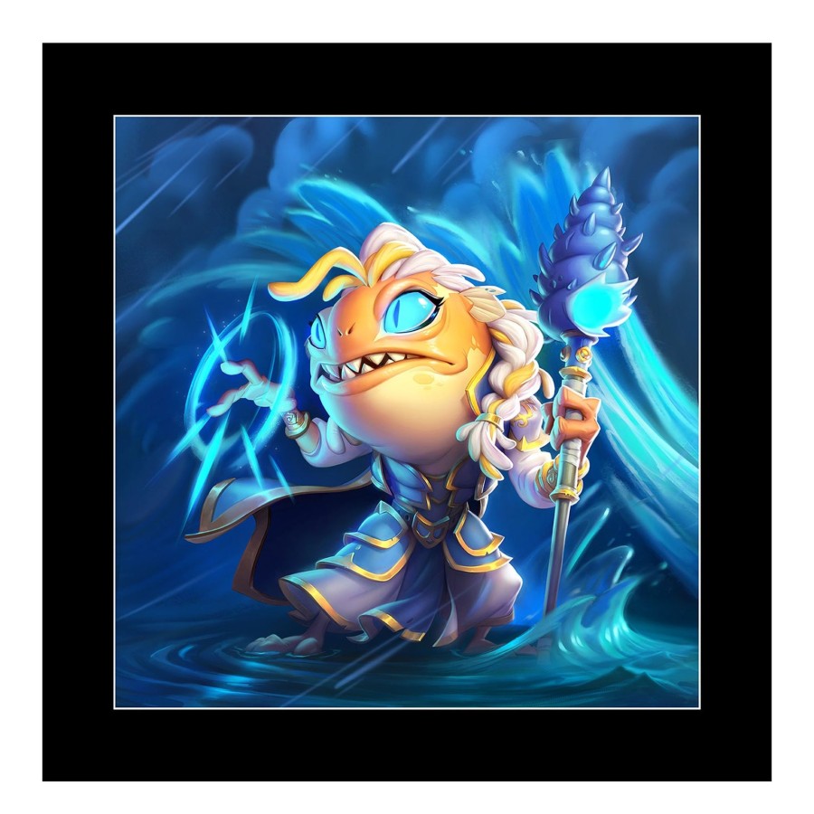 Books & Art Jondo | Hearthstone Jaina Proudmurgle 14X14In Matted Print