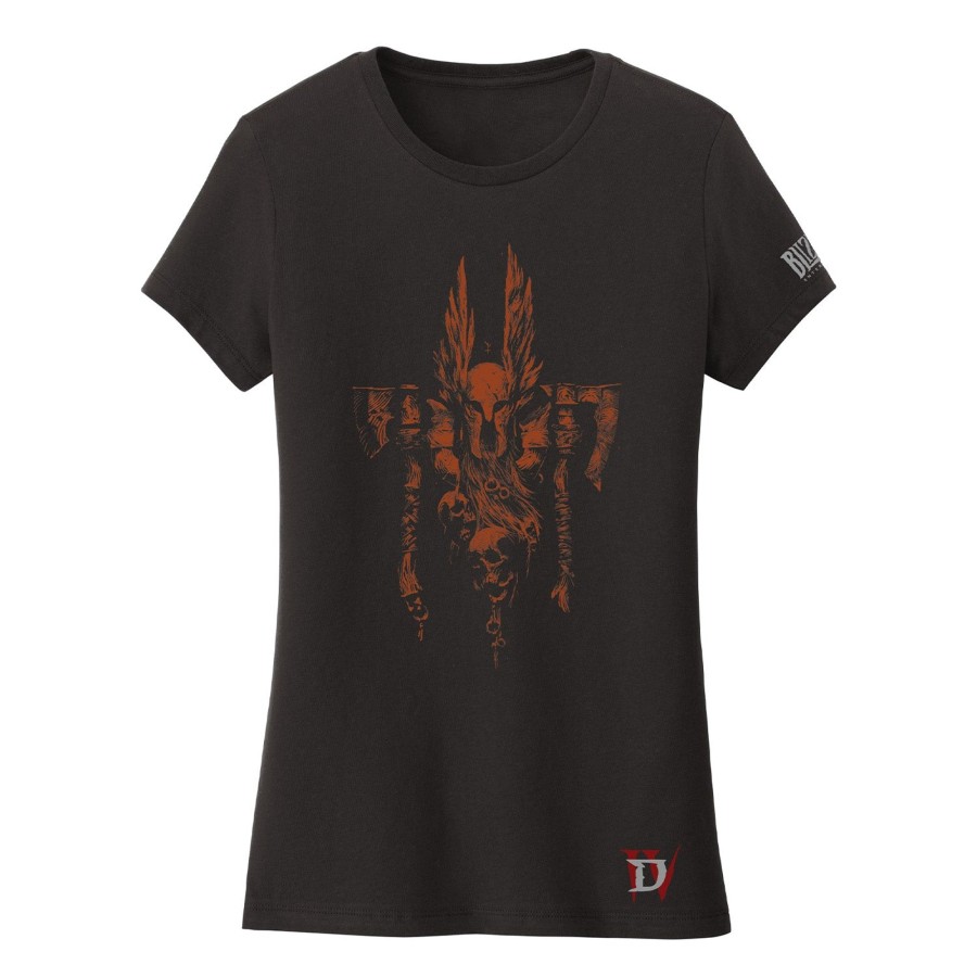 Apparel LGM | Diablo Iv Barbarian Women'S Black T-Shirt