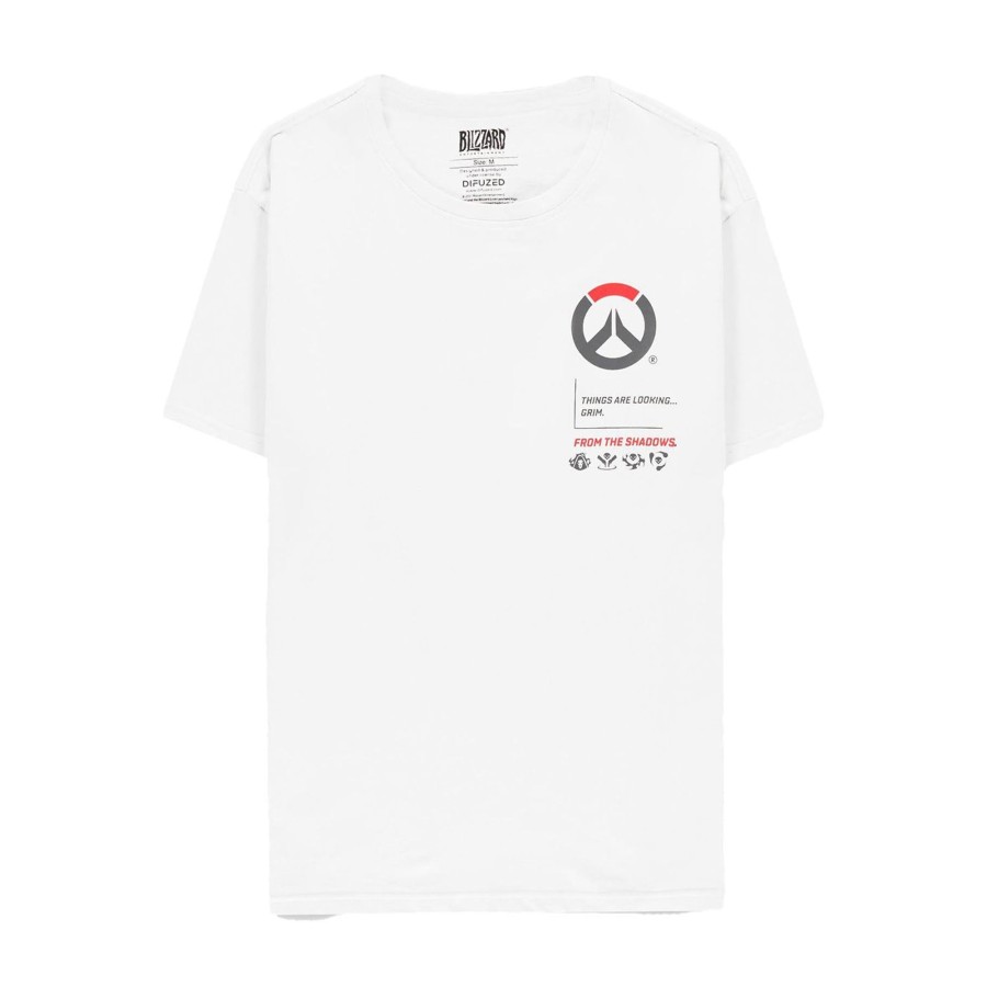 Apparel Difuzed | Overwatch Reaper White Guns T-Shirt