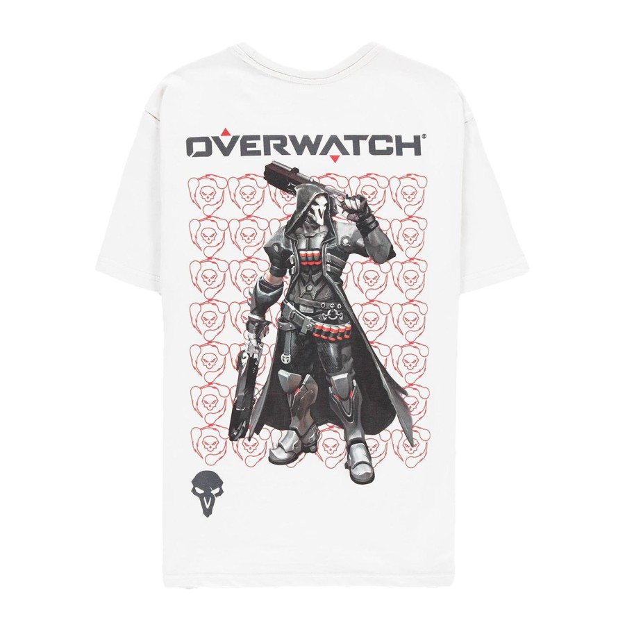 Apparel Difuzed | Overwatch Reaper White Guns T-Shirt