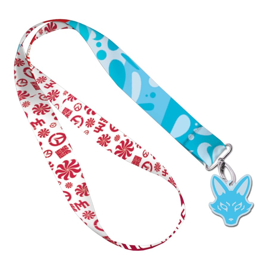 Accessories Wincraft | Overwatch 2 Lanyard With Rubber Charm