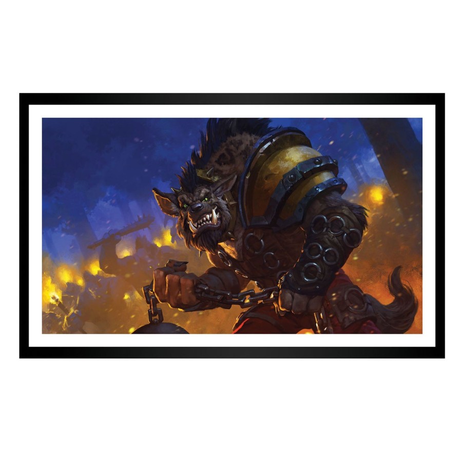 Books & Art Jondo | Heroes Of The Storm Hogger 14X25In Framed Art Print