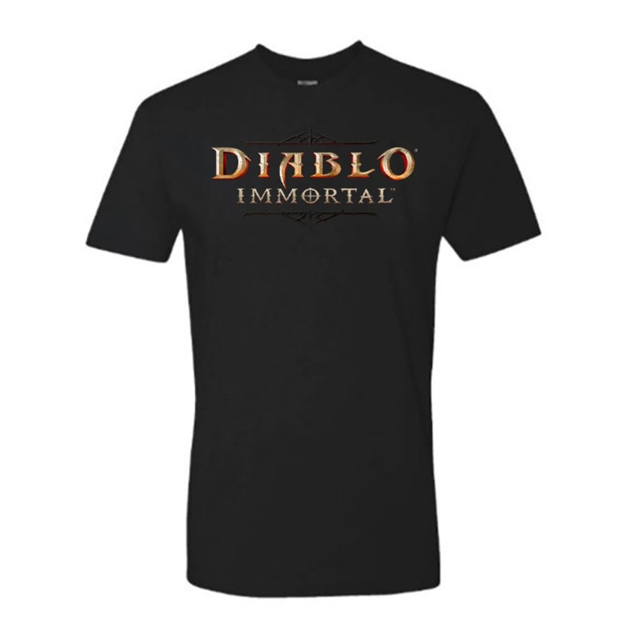 Apparel LGM | Diablo Immortal Black Detail Logo T-Shirt