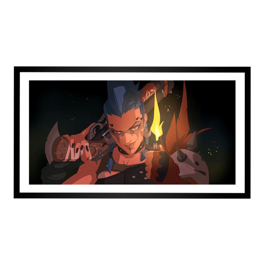 Books & Art Jondo | Overwatch 2 Burn It Down 12X24In Framed Print