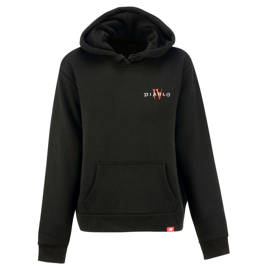 Apparel Sportiqe | Diablo Iv Women'S Black Hoodie