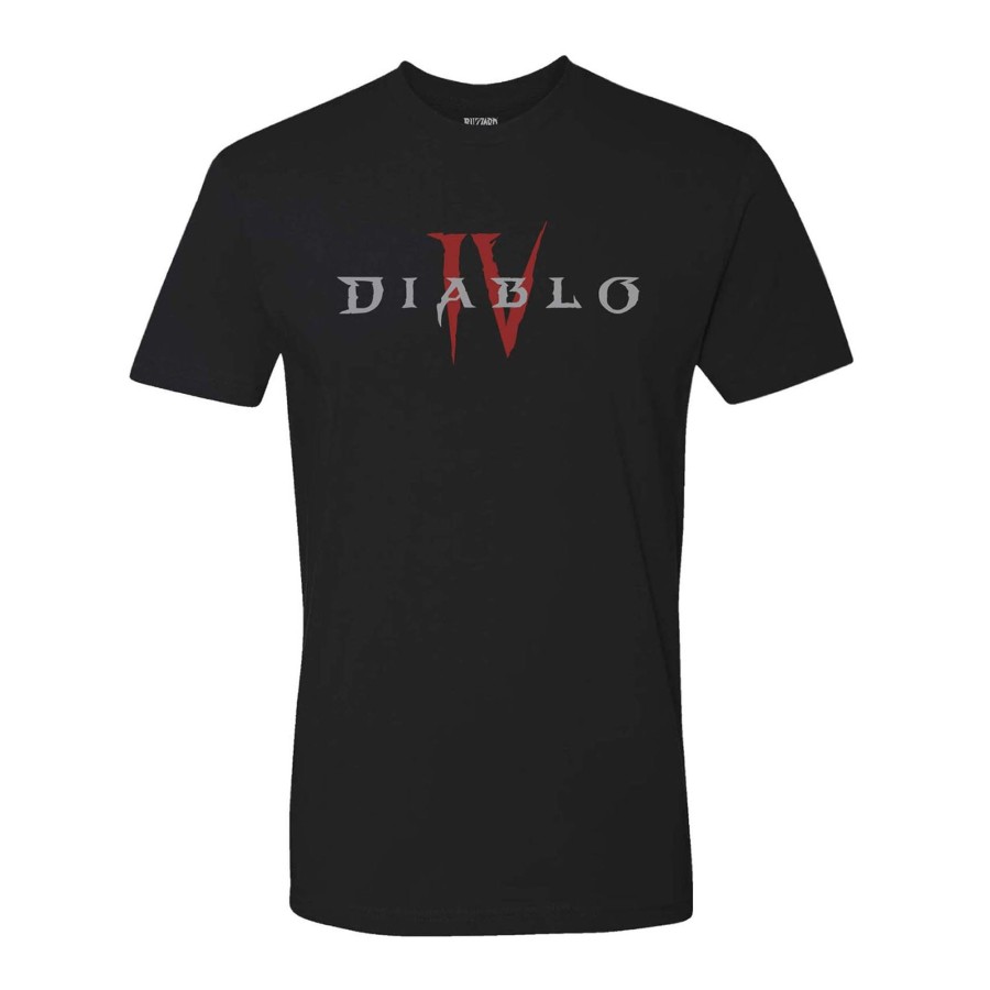 Apparel LGM | Diablo Iv Core Logo Black T-Shirt