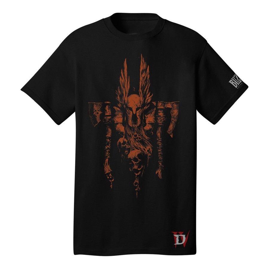 Apparel LGM | Diablo Iv Barbarian Black T-Shirt