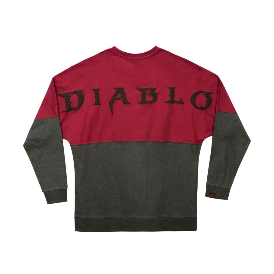 Apparel Thunderwear | Diablo Billboard Long Sleeve Burgundy T-Shirt