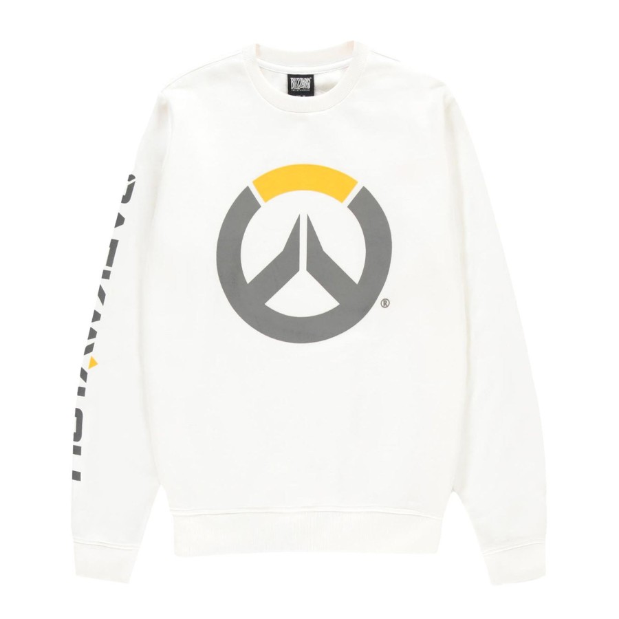 Apparel Difuzed | Overwatch White The Logo Crewneck Sweatshirt