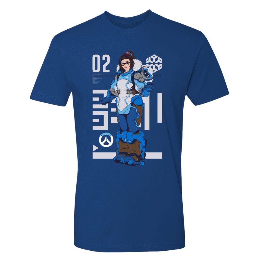 Apparel LGM | Overwatch 2 Mei Full Character Royal Blue T-Shirt