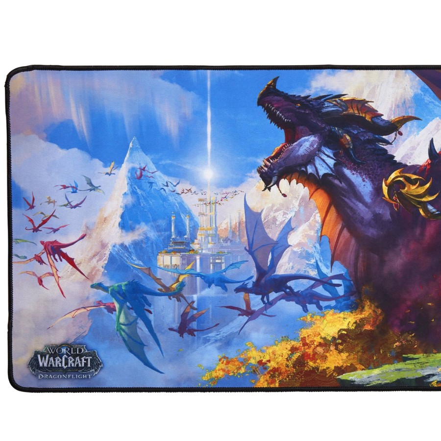 Accessories Blizzard | World Of Warcraft Dragonflight Gaming Desk Mat