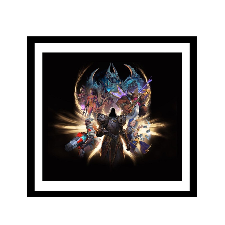 Books & Art Jondo | Blizzard Gearfest Key Art 18X20In Framed Art Print