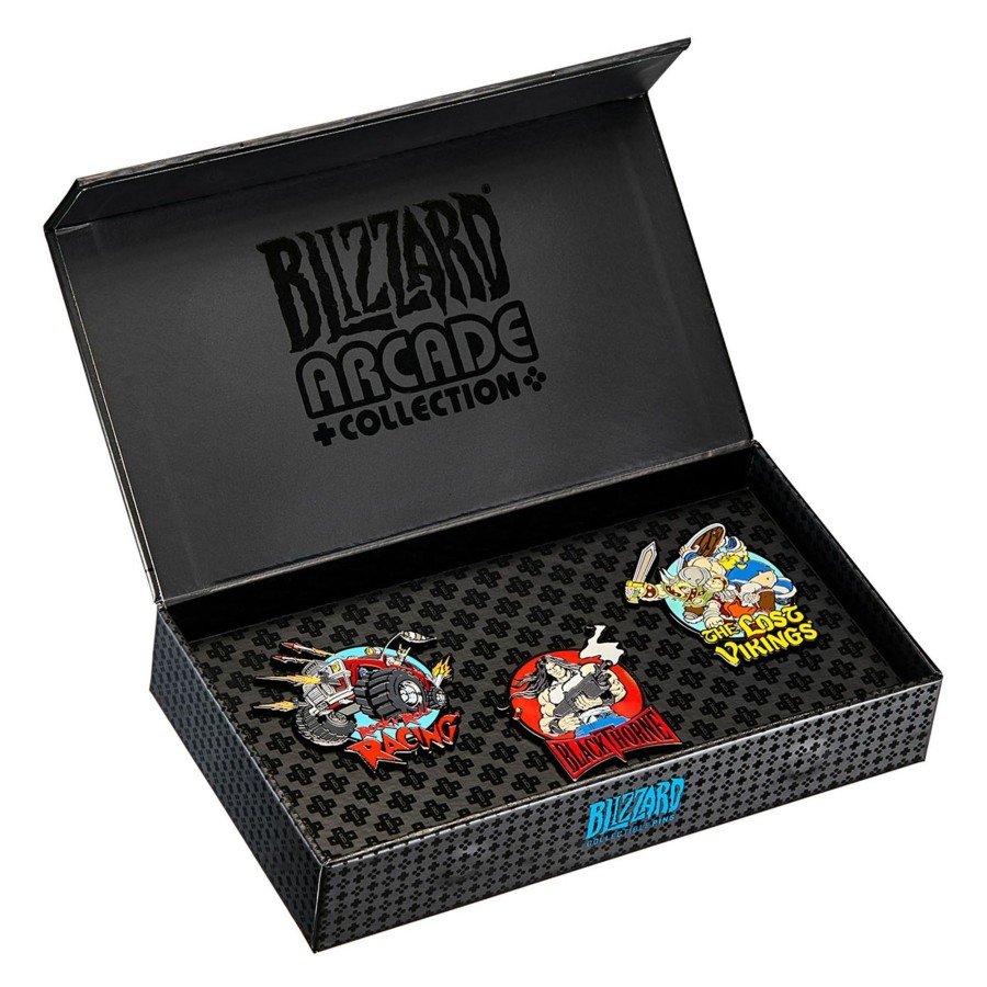 Collectibles Blizzard | Retro Game Art Collector'S Edition Pin Set