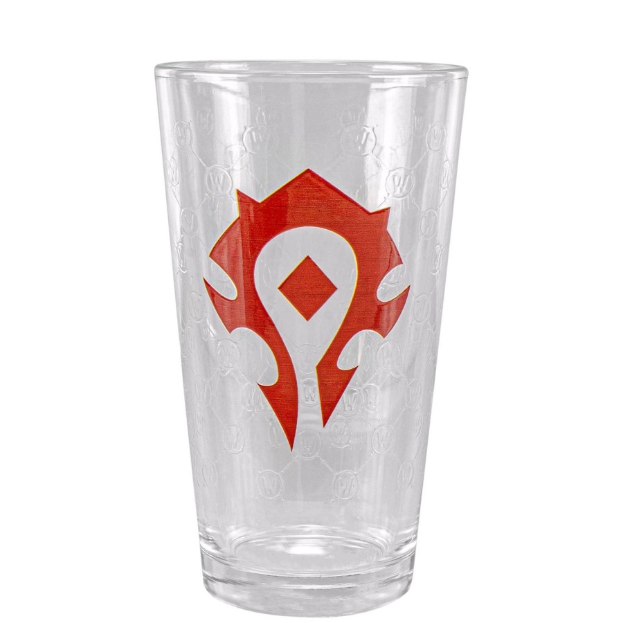 Accessories Wilcox | World Of Warcraft Horde 16Oz Pint Glass