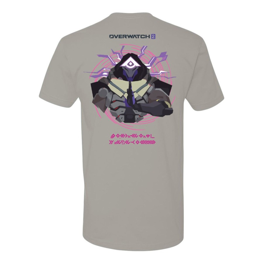 Apparel LGM | Overwatch 2 Ramattra Nemesis Armor Grey T-Shirt