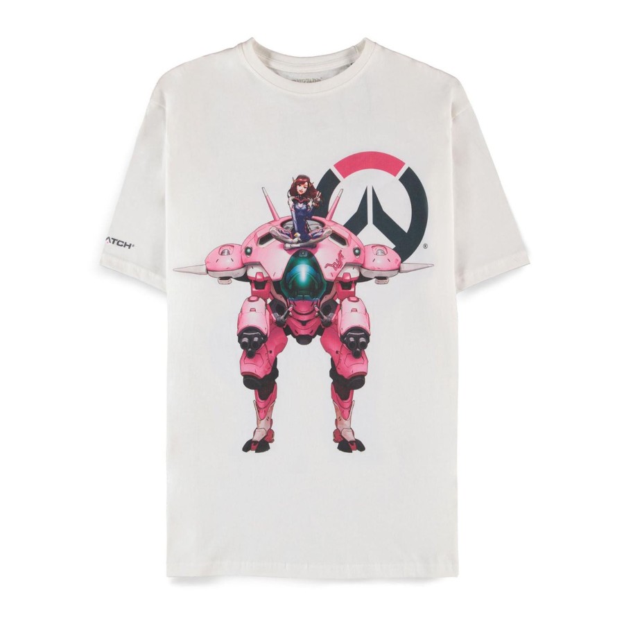 Apparel Difuzed | Overwatch D.Va White Fusion Cannons T-Shirt