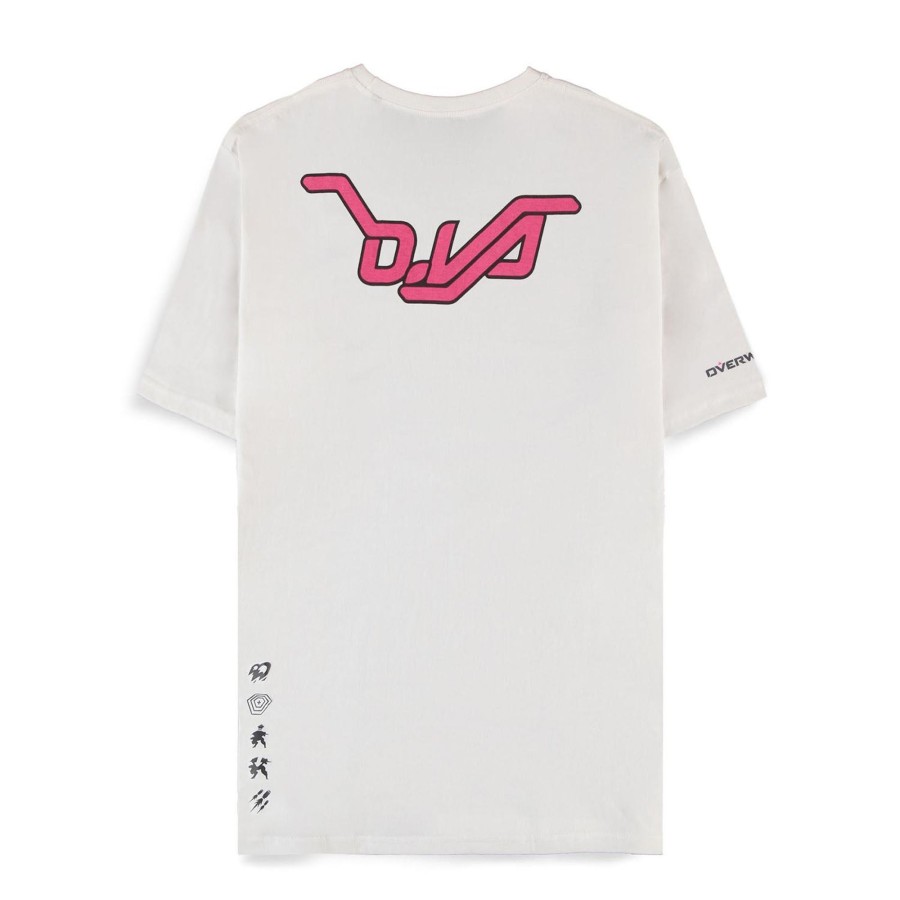 Apparel Difuzed | Overwatch D.Va White Fusion Cannons T-Shirt