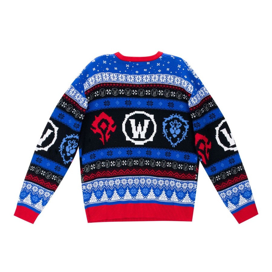 Apparel Thunderwear | World Of Warcraft Peace On Azeroth Holiday Sweater