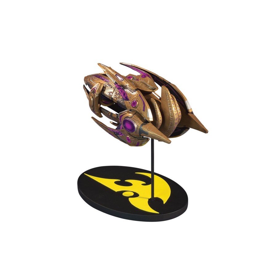 Collectibles Dark Horse Comics | Starcraft Limited Edition Golden Age Protoss Carrier Ship 7In Replica