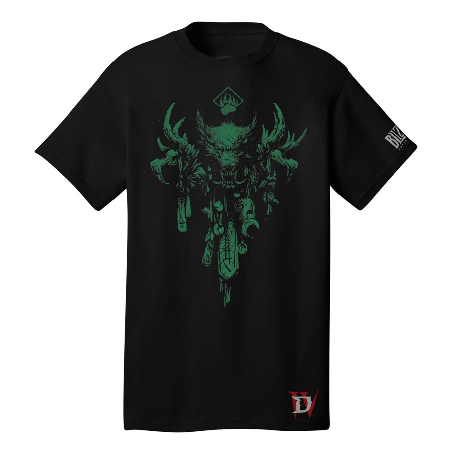 Apparel LGM | Diablo Iv Druid Black T-Shirt