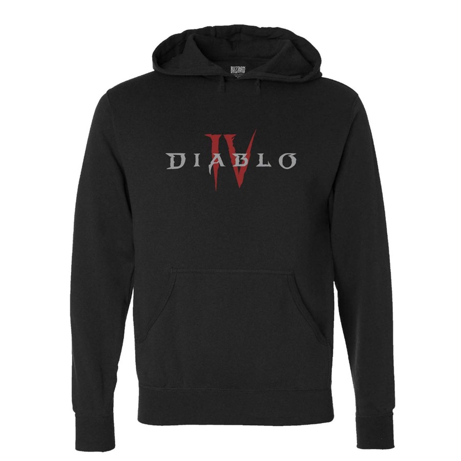 Apparel LGM | Diablo Iv Core Logo Black Hoodie