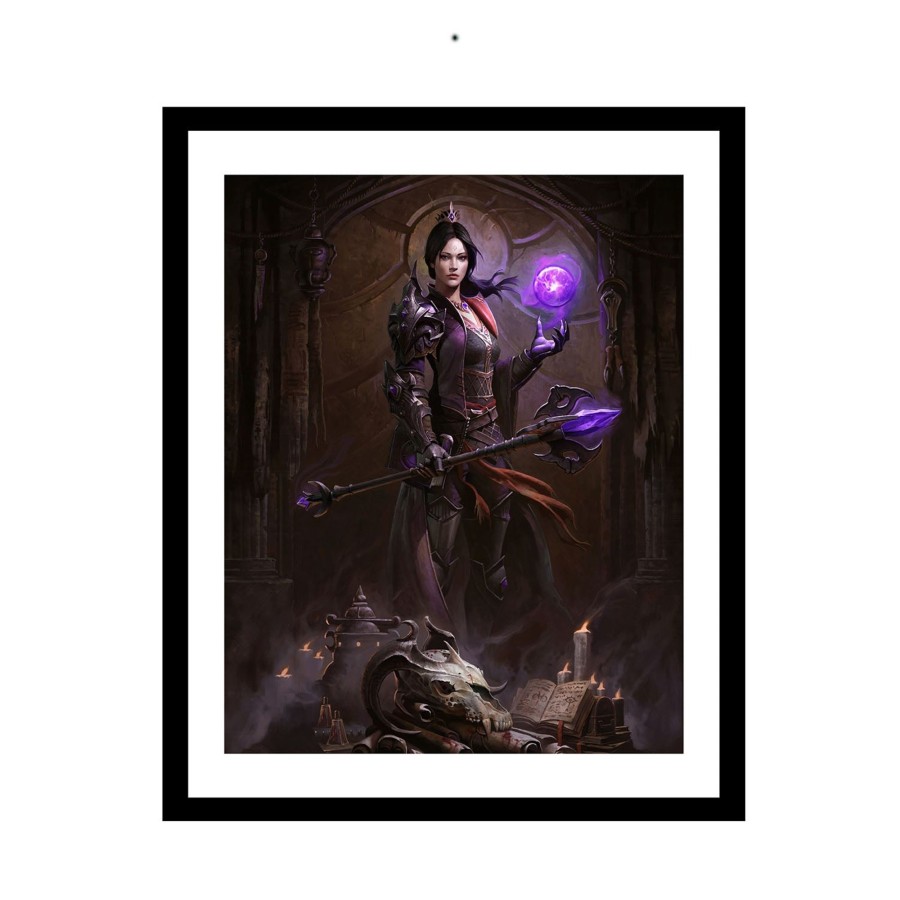 Books & Art Jondo | Diablo Immortal Sorceress 16X20In Framed Print