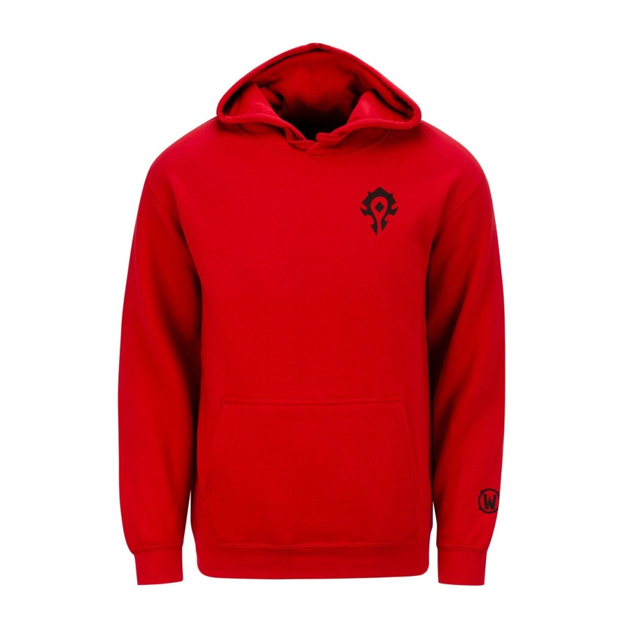 Apparel Cotton Heritage | World Of Warcraft Horde Red Hoodie