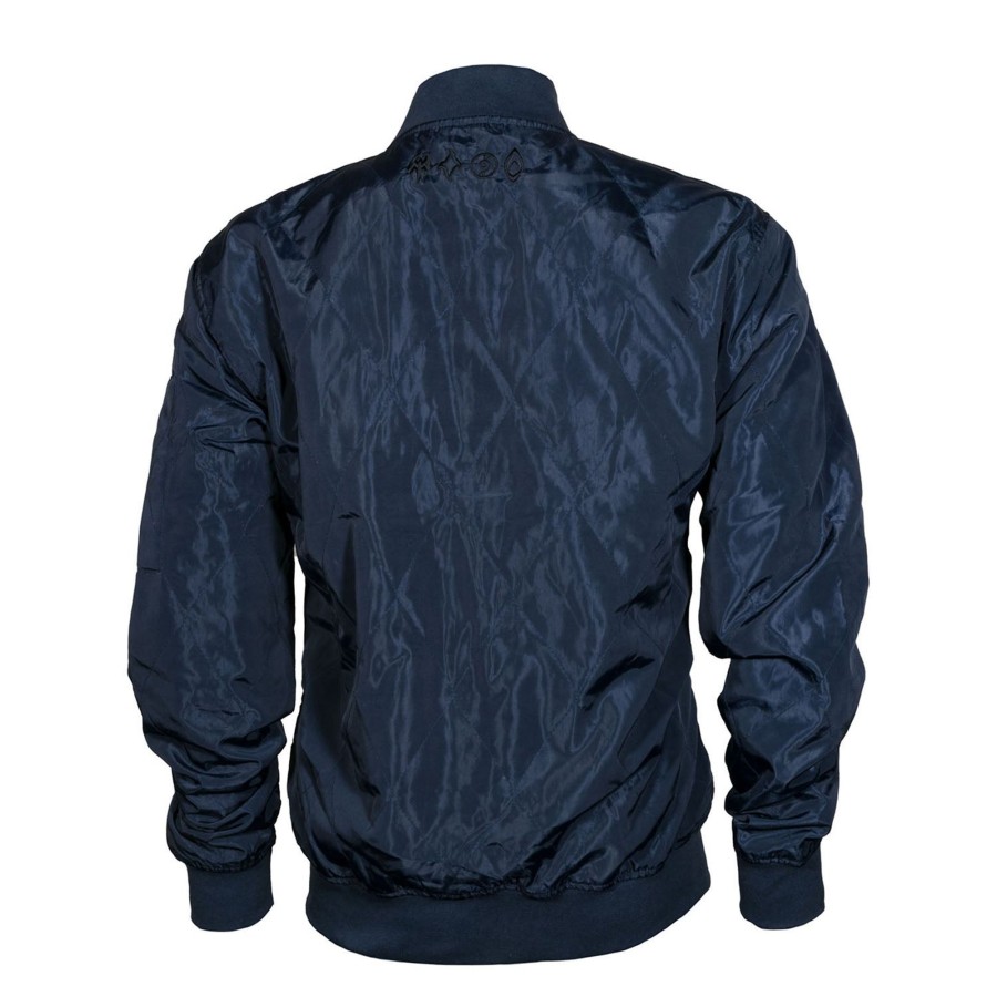 Apparel JINX Inc | World Of Warcraft Shadowlands J!Nx Navy Bomber Jacket