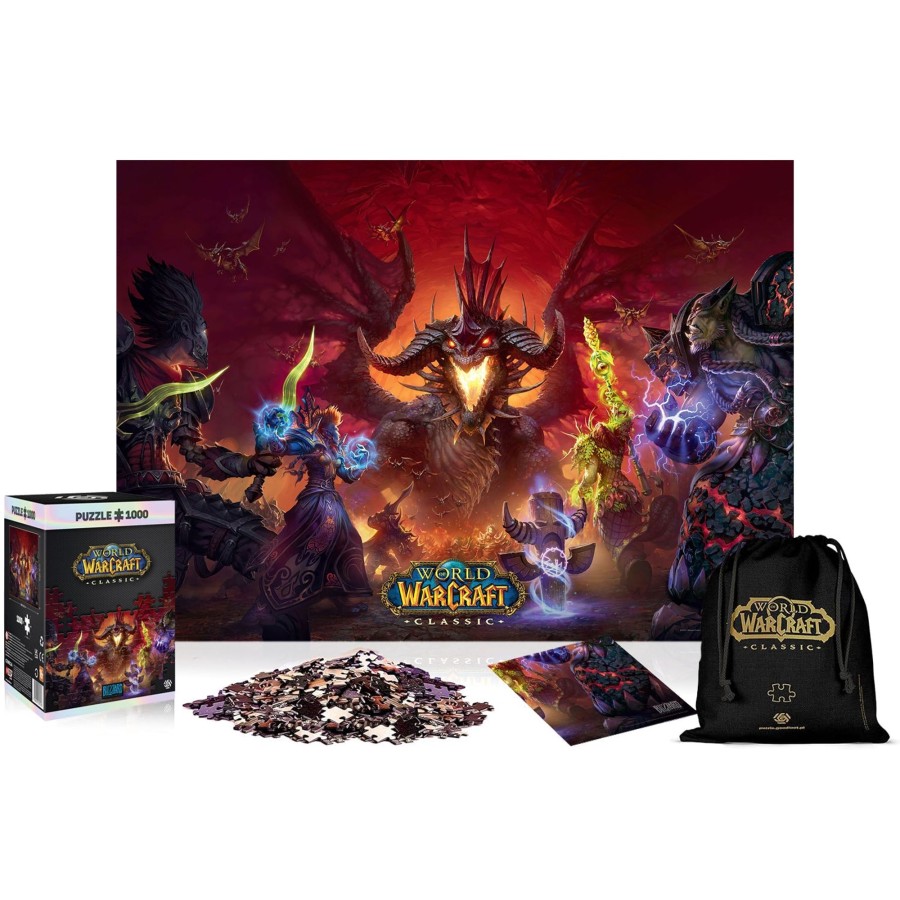 Books & Art Cenega | World Of Warcraft: Classic Onyxia 1000 Piece Puzzle And Poster