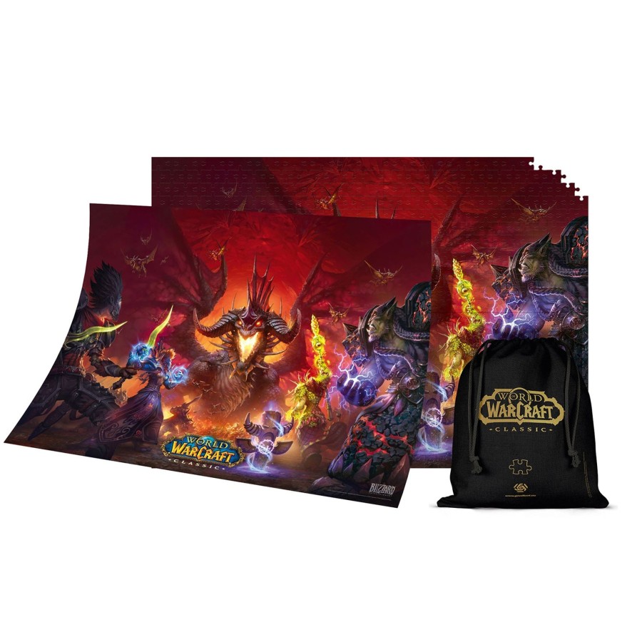 Books & Art Cenega | World Of Warcraft: Classic Onyxia 1000 Piece Puzzle And Poster