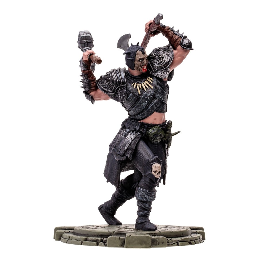 Collectibles McFarlane | Diablo Iv Common Death Blow Barbarian 7In 1:12 Scale Posed Figure