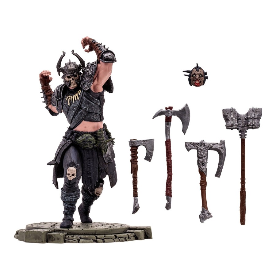 Collectibles McFarlane | Diablo Iv Common Death Blow Barbarian 7In 1:12 Scale Posed Figure