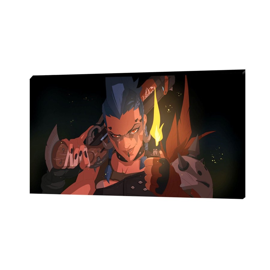 Books & Art Jondo | Overwatch 2 Burn It Down 12X24In Canvas