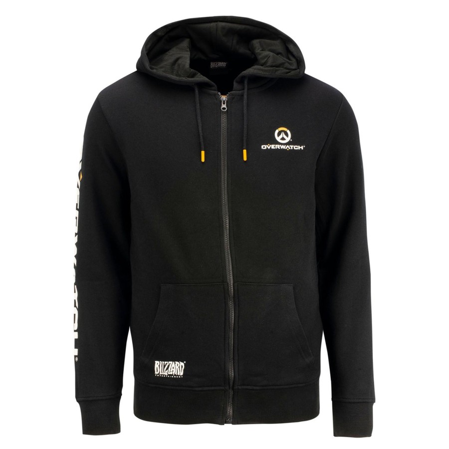 Apparel Difuzed | Overwatch Black The Logo Zip-Up Hoodie