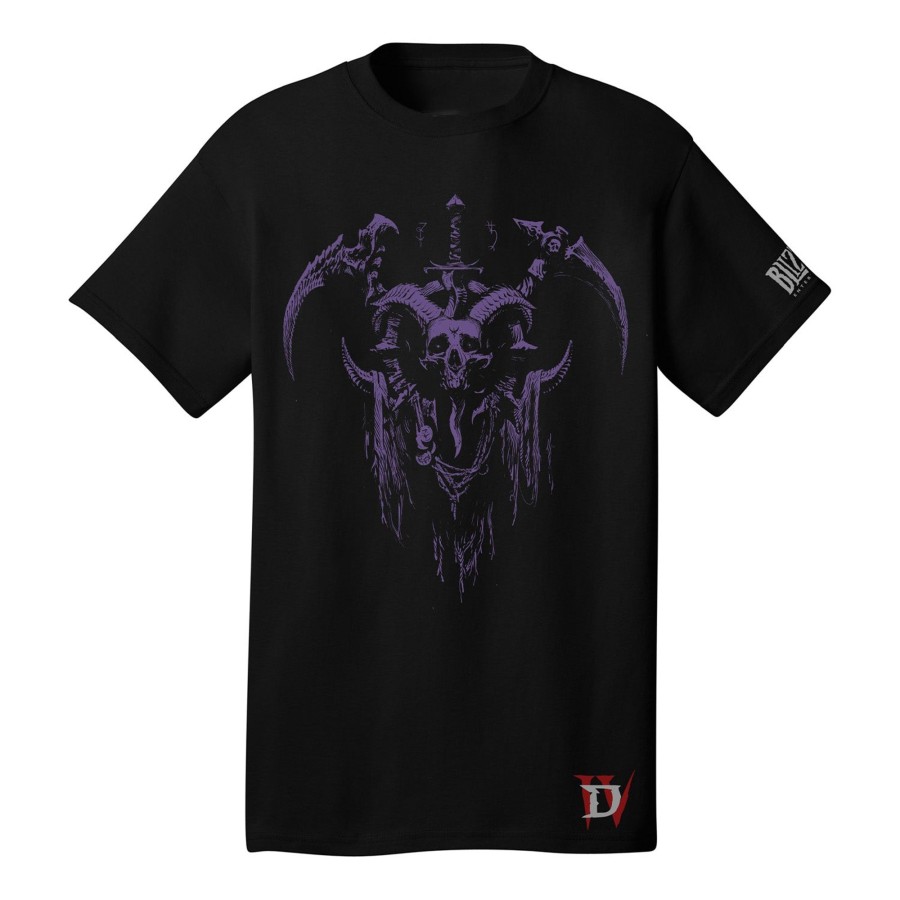 Apparel LGM | Diablo Iv Necromancer Black T-Shirt