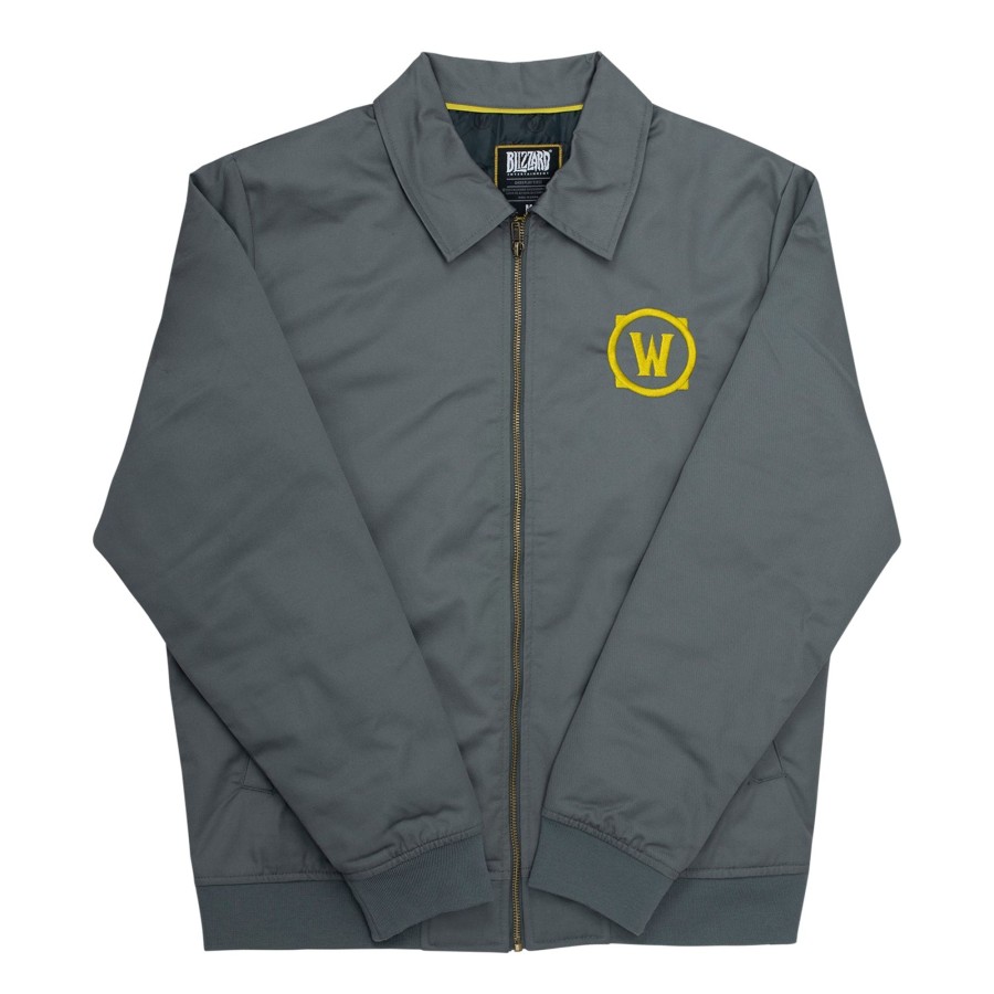 Apparel Thunderwear | World Of Warcraft Grey Work Jacket