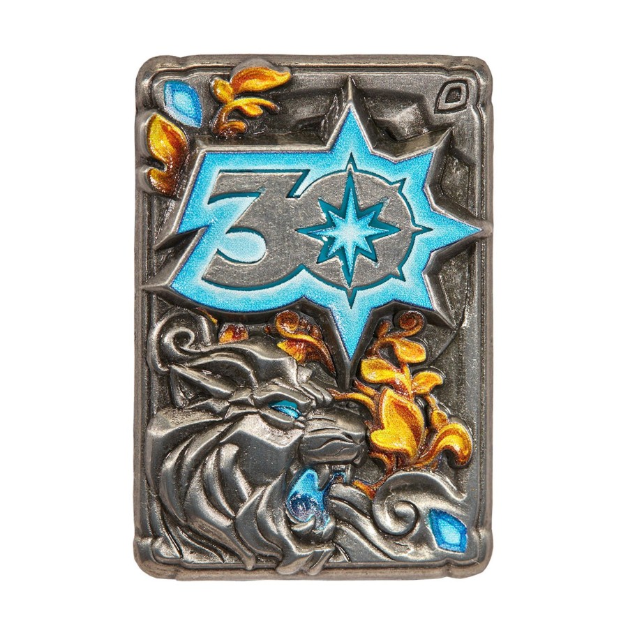 Collectibles Blizzard | Hearthstone Blizzard 30Th Anniversary Card Back Collector'S Edition Pin