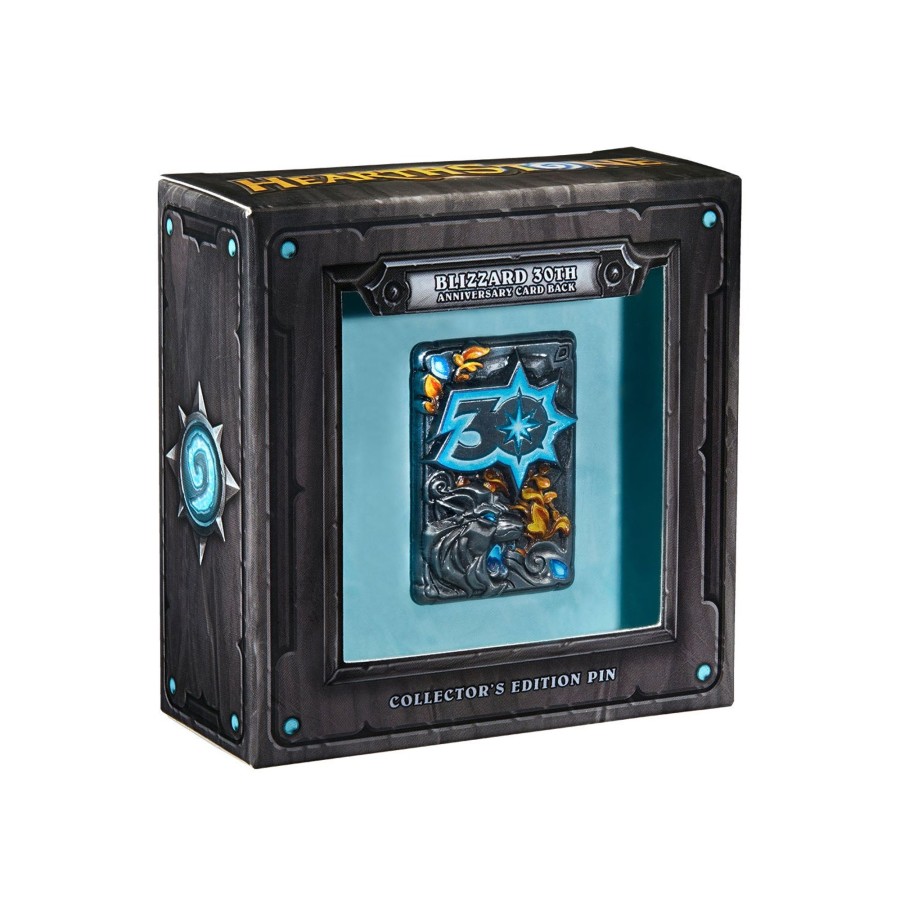 Collectibles Blizzard | Hearthstone Blizzard 30Th Anniversary Card Back Collector'S Edition Pin