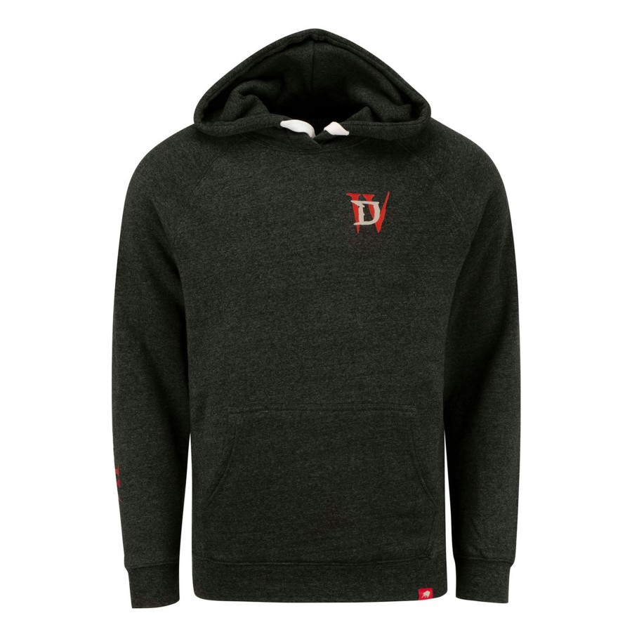 Apparel Sportiqe | Diablo Iv Charcoal Icon Hoodie