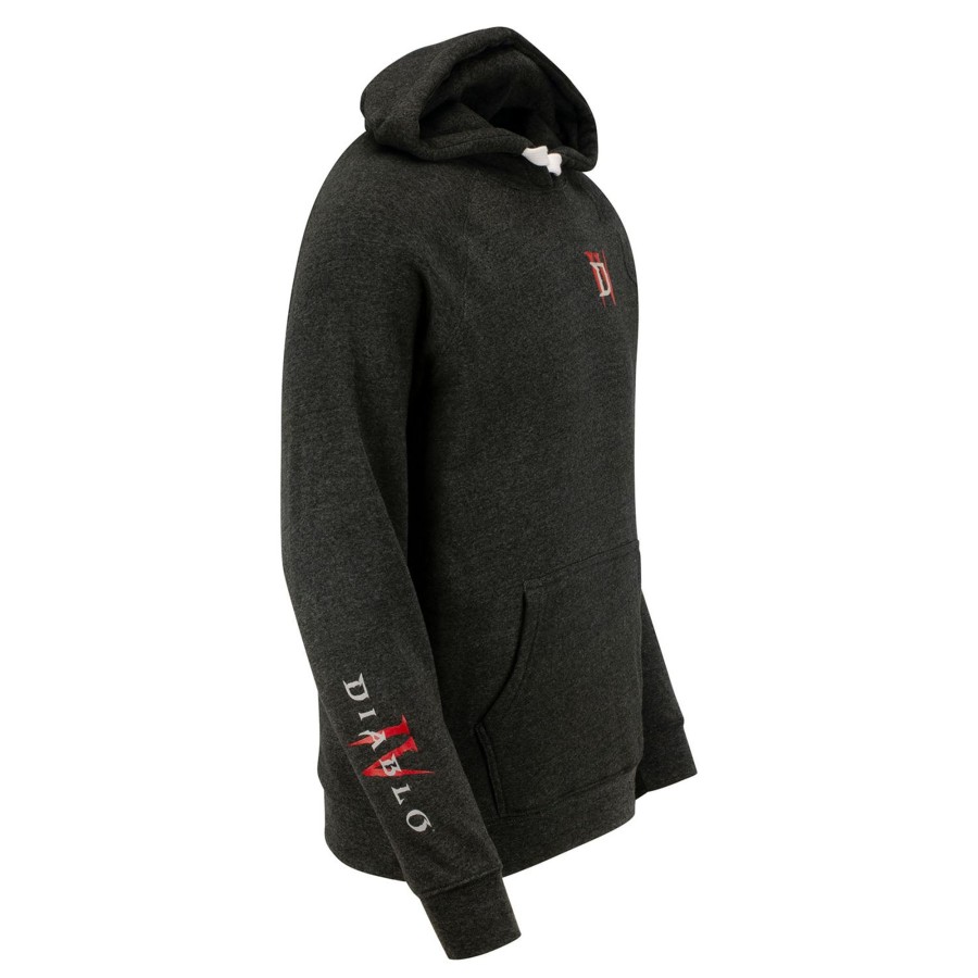 Apparel Sportiqe | Diablo Iv Charcoal Icon Hoodie