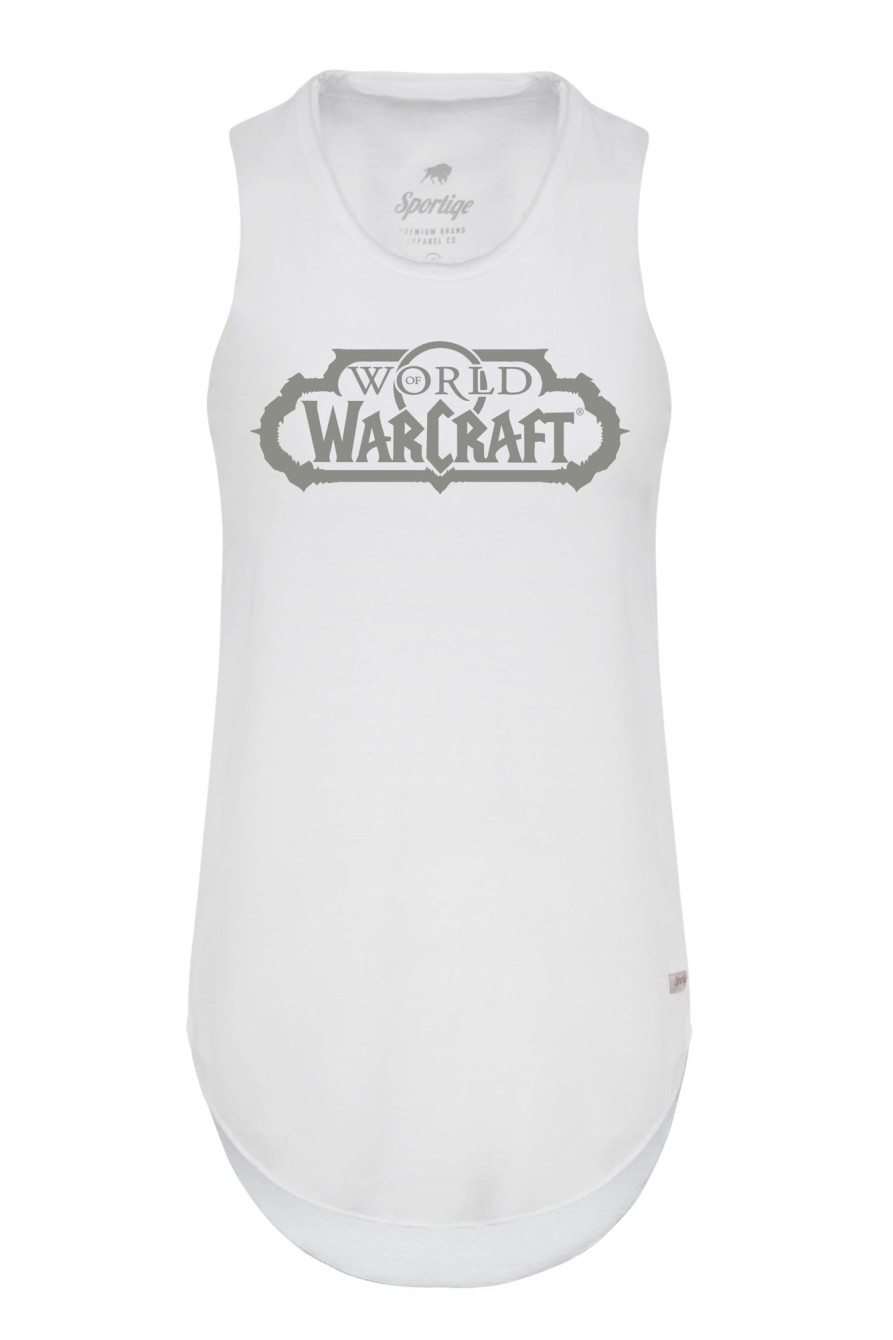 Apparel Sportiqe | World Of Warcraft Women'S White Tank Top