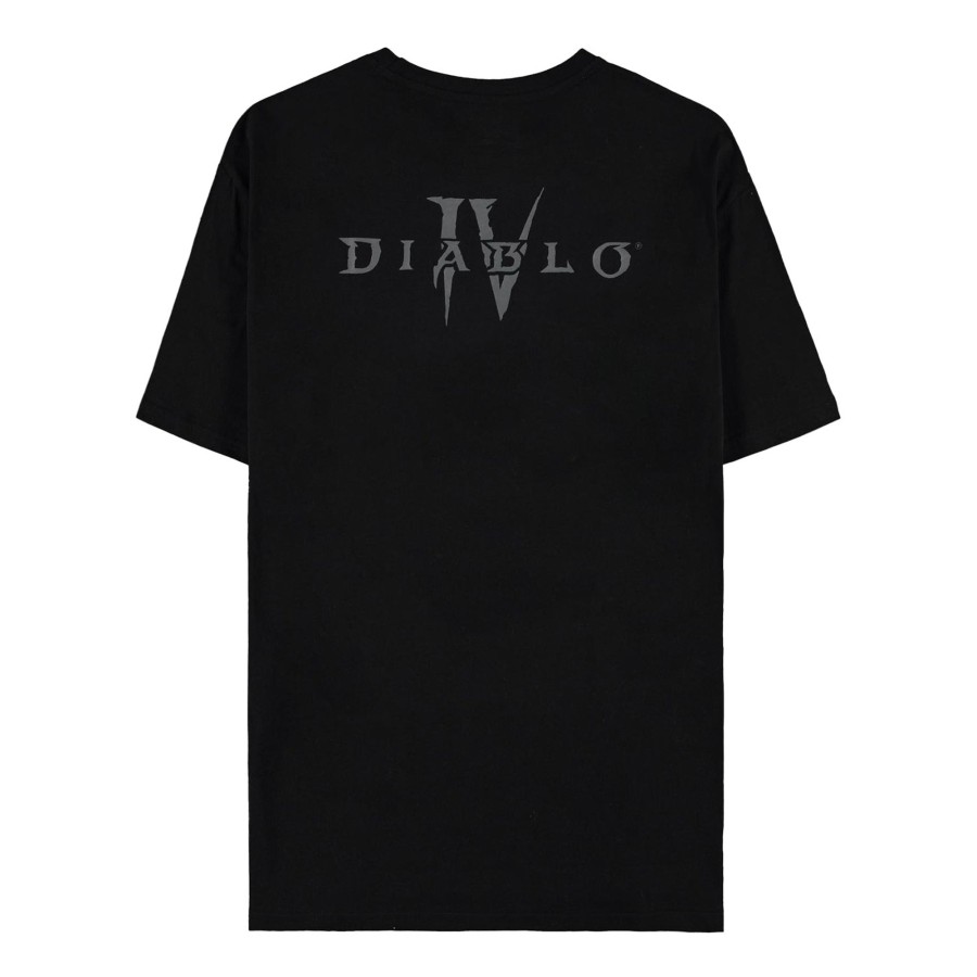 Apparel Difuzed | Diablo Iv Tree Of Life Black T-Shirt