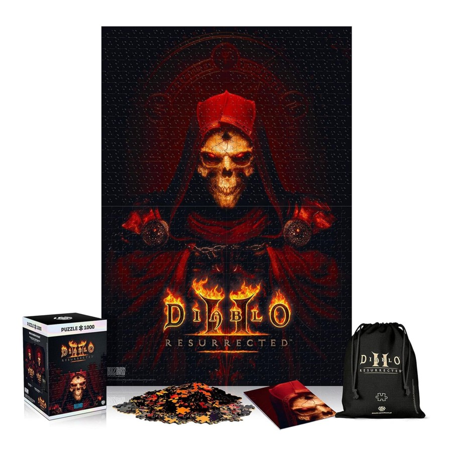 Books & Art Cenega | Diablo Ii: Resurrected 1000 Piece Puzzle And Poster