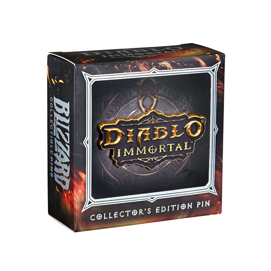 Collectibles Blizzard | Diablo Immortal Logo Collector'S Edition Pin