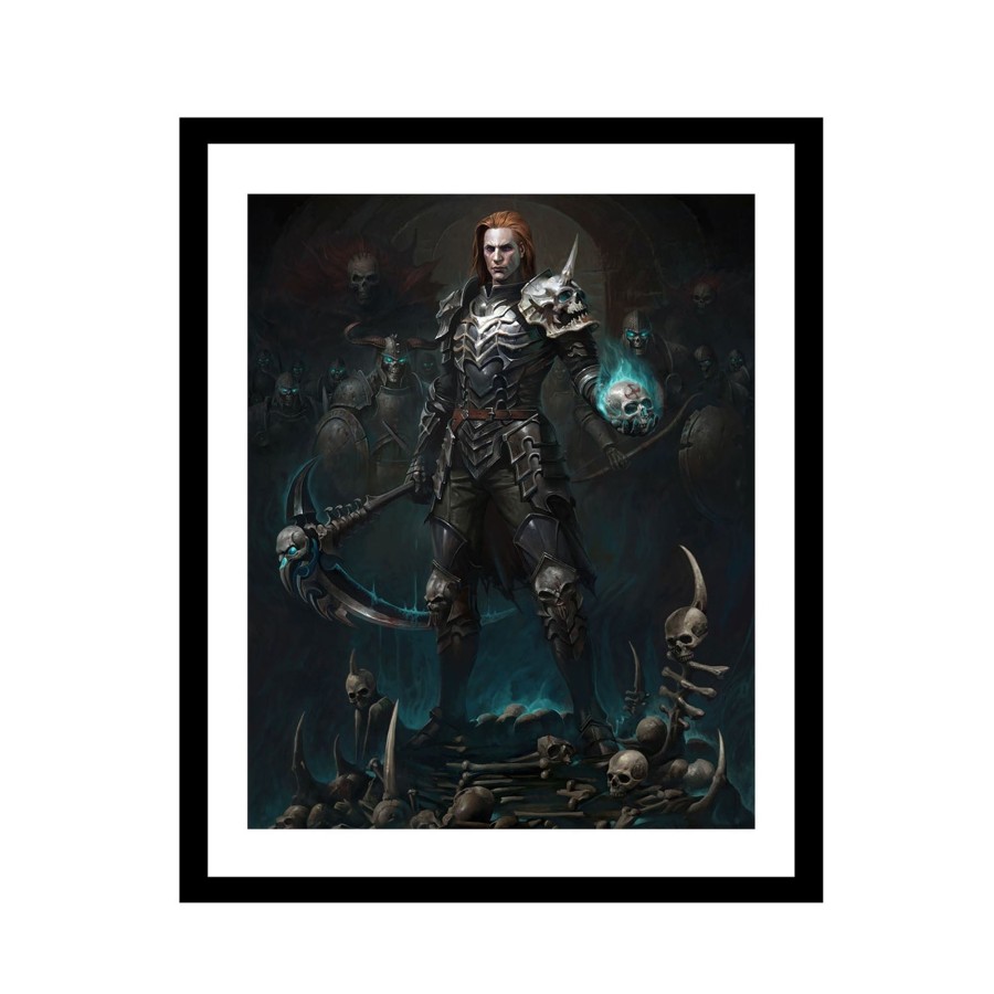 Books & Art Jondo | Diablo Immortal Necromancer 16X20In Framed Print